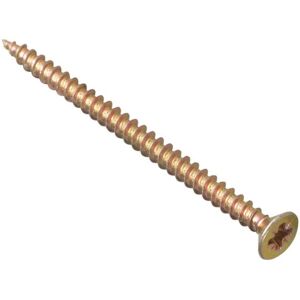 Vis ForgeFix MPS470Y Polyvalente Pozi - Tête fraisée - 4,0 x 70mm - Publicité Vis ForgeFix MPS470Y Polyvalente Pozi - Tête fraisée - 4,0 x 70mm - Publicité