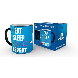 GB eye Eat Sleep Repeat Flerfärgad Mugg - Mugg GB eye Eat Sleep Repeat Flerfärgad Mugg - Mugg
