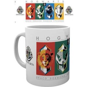 GB eye Tazza Harry Potter - 320ml - Scudi Semplici - Multicolore - Tazza GB eye Tazza Harry Potter - 320ml - Scudi Semplici - Multicolore - Tazza