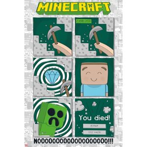 Minecraft Poster One Last Diamond - 91.5x61 cm Minecraft Poster One Last Diamond - 91.5x61 cm