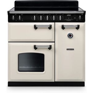Rangemaster Classic CL90EIPPCR/CM1 Pale Cream Induction Range Cooker - Range Cooker Rangemaster Classic CL90EIPPCR/CM1 Pale Cream Induction Range Cooker - Range Cooker