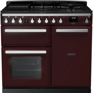 Rangemaster Estel Deluxe - Bordeaux/Chrome - Range cooker Rangemaster Estel Deluxe - Bordeaux/Chrome - Range cooker