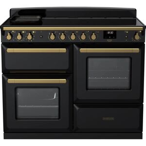 Rangemaster ESDLO110EIPGBL/AB1 - Black / Antique Brass - Range cooker Rangemaster ESDLO110EIPGBL/AB1 - Black / Antique Brass - Range cooker
