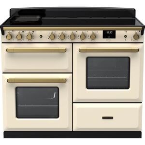 Rangemaster Estel Deluxe - Pale Cream / Antique Brass - Range cooker Rangemaster Estel Deluxe - Pale Cream / Antique Brass - Range cooker