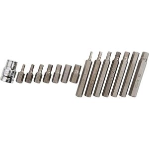 BlueSpot Hex Bit Set 15 Pcs - Socket Hexagon Tools BlueSpot Hex Bit Set 15 Pcs - Socket Hexagon Tools