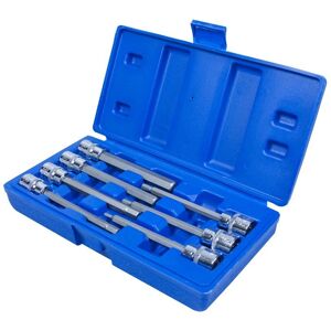 BlueSpot Tools B/S01516 Extra Long 3/8in Square Drive Hex Bit Sockets - Hex Bit Set BlueSpot Tools B/S01516 Extra Long 3/8in Square Drive Hex Bit Sockets - Hex Bit Set
