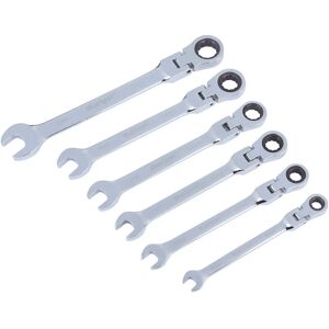 BlueSpot Tools B/S4312 Flexible Head Ratchet Set - 6 Piece BlueSpot Tools B/S4312 Flexible Head Ratchet Set - 6 Piece