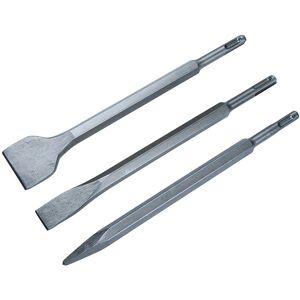 BlueSpot SDS-plus Chisel Set - 3 Piece - Durable for SDS-plus drills BlueSpot SDS-plus Chisel Set - 3 Piece - Durable for SDS-plus drills