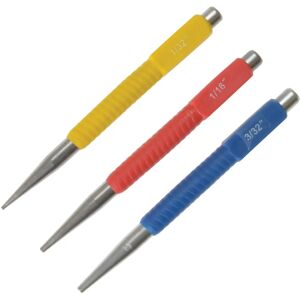 Bluespot Tools Bs22445 Nail Punch Set - 3 Sizes Bluespot Tools Bs22445 Nail Punch Set - 3 Sizes