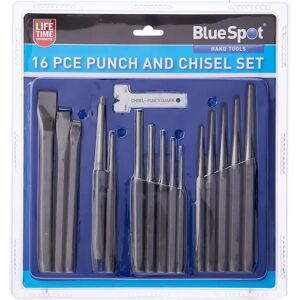 Blue Spot Tools 22447 Punch and Chisel Set - Steel, 16 pcs Blue Spot Tools 22447 Punch and Chisel Set - Steel, 16 pcs