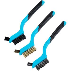 BlueSpot 3-delige Mini Draadborstelset - Draadborstels BlueSpot 3-delige Mini Draadborstelset - Draadborstels
