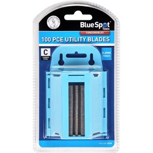 BlueSpot 100 Utility Blades - Fits Standard Knives BlueSpot 100 Utility Blades - Fits Standard Knives