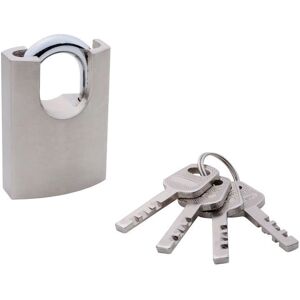 BlueSpot 77046 60mm Satin Finish Shrouded Padlock - Padlock BlueSpot 77046 60mm Satin Finish Shrouded Padlock - Padlock