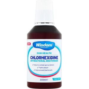 Wisdom Chlorhexidine Mouthwash - Fresh Mint - 300ml Wisdom Chlorhexidine Mouthwash - Fresh Mint - 300ml