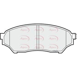 Apec Brake Pad Set for Mitsubishi Pajero - Front, OE Quality Apec Brake Pad Set for Mitsubishi Pajero - Front, OE Quality