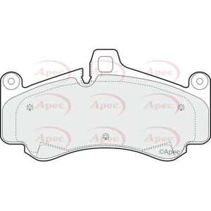 Apec - Pad1408 - Porsche 911 - 07-12 - Brake Pad Set Apec - Pad1408 - Porsche 911 - 07-12 - Brake Pad Set