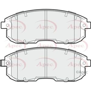 Apec Brake Pad Set - Front for Suzuki Sx4, Fiat Sedici - OE Quality Apec Brake Pad Set - Front for Suzuki Sx4, Fiat Sedici - OE Quality