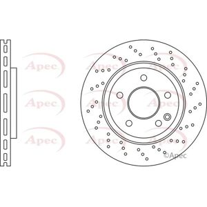 APEC - DSK2963 - 276x22x35 - 5 holes 112mm - Brake Disc APEC - DSK2963 - 276x22x35 - 5 holes 112mm - Brake Disc