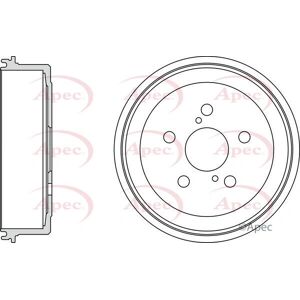 Apec Toyota Brake Drum - 235mm Outer - 200mm Inner - 55mm Height - Rear Apec Toyota Brake Drum - 235mm Outer - 200mm Inner - 55mm Height - Rear