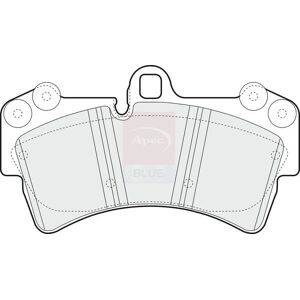 Apec Front Brake Pads - VW Touareg, Audi Q7 - 2002-2010 Apec Front Brake Pads - VW Touareg, Audi Q7 - 2002-2010