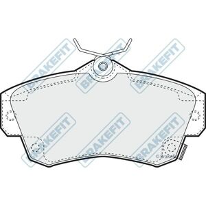 Apec Blue Front Brake Pad Set - Brake Pad Set Apec Blue Front Brake Pad Set - Brake Pad Set