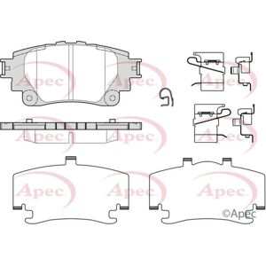 Apec Toyota Yaris Corolla Lexus Lbx Brake Disc Pad Set - Brake System Apec Toyota Yaris Corolla Lexus Lbx Brake Disc Pad Set - Brake System