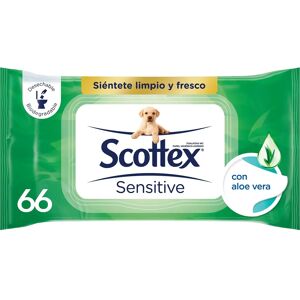 Papel Higiénico Húmedo Sensitive con Aloe Vera Scottex - Papel Higiénico Húmedo Papel Higiénico Húmedo Sensitive con Aloe Vera Scottex - Papel Higiénico Húmedo