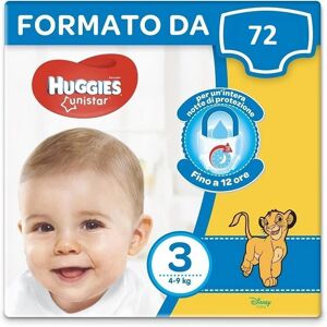 Huggies - Unistar - 4-9 kg - 114 - Pannolini Huggies - Unistar - 4-9 kg - 114 - Pannolini