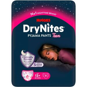 Huggies DryNites Noční Plenka - Měkká a Savá, Ochrana proti Úniku - 48-60kg Huggies DryNites Noční Plenka - Měkká a Savá, Ochrana proti Úniku - 48-60kg