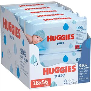 Huggies Baby Pure Wipes - 18 x 56 pk. Huggies Baby Pure Wipes - 18 x 56 pk.