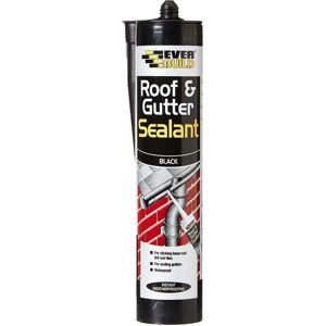 Soudure Toiture et Gouttière Noir Everbuild - 310ml - Publicité Soudure Toiture et Gouttière Noir Everbuild - 310ml - Publicité