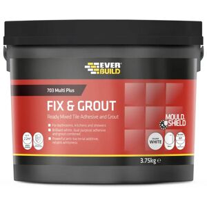 Everbuild 703 Fix & Grout Tile Adhesive - White - Tile Adhesive Everbuild 703 Fix & Grout Tile Adhesive - White - Tile Adhesive