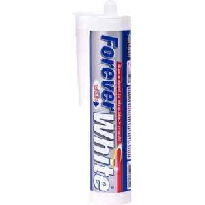 Everbuild Everwhite Sealant - Waterproof & Anti-Mould - 295ml Everbuild Everwhite Sealant - Waterproof & Anti-Mould - 295ml