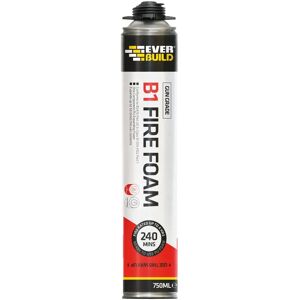 Everbuild Everbuild Firefoam B1 Gungrade Aerosol - Fire Foam - 750ml Everbuild Everbuild Firefoam B1 Gungrade Aerosol - Fire Foam - 750ml