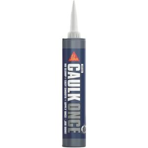 Everbuild Everbuild Caulk Once White 295ml - Calfeutrement - Publicité Everbuild Everbuild Caulk Once White 295ml - Calfeutrement - Publicité