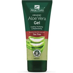 Aloe Pura Aloe Vera Gel with Tea Tree Oil (200ml) Aloe Pura Aloe Vera Gel with Tea Tree Oil (200ml)