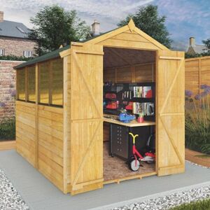 Mercia Overlap Apex Shed - Walton Garden Overlap Apex Shed 8 x 6 Mercia Overlap Apex Shed - Walton Garden Overlap Apex Shed 8 x 6