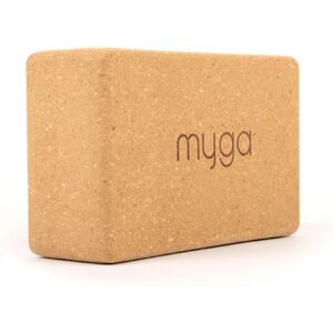 Myga Cork Yoga Block - Eco-Friendly Non-Slip Foam Brick for Yoga, Pilates and Fitness to Support and Deepen Poses - Cork Myga Cork Yoga Block - Eco-Friendly Non-Slip Foam Brick for Yoga, Pilates and Fitness to Support and Deepen Poses - Cork