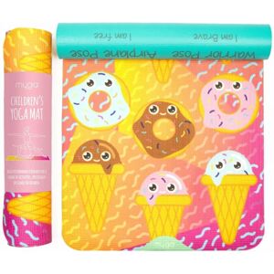 Myga Childrens Yoga Mat - Sweet Tooth - Non-Slip Kids Mat for Yoga, Fitness and Exercise - 8 Poses Myga Childrens Yoga Mat - Sweet Tooth - Non-Slip Kids Mat for Yoga, Fitness and Exercise - 8 Poses