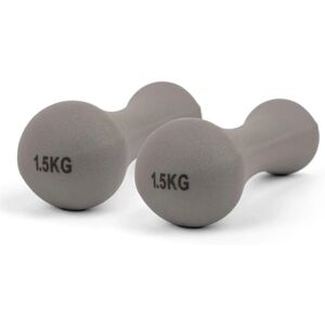 Phoenix Fitness Neoprene Dumbbell - Pair of Non-Slip Weight for Exercise, Training & Fitness - Grey 1.5kg Phoenix Fitness Neoprene Dumbbell - Pair of Non-Slip Weight for Exercise, Training & Fitness - Grey 1.5kg