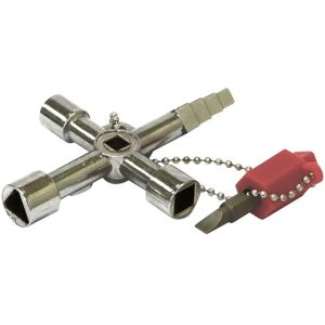 Rolson 35976 Multi-Color 4-Way Utility Key - Utility key Rolson 35976 Multi-Color 4-Way Utility Key - Utility key