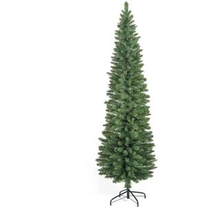 Snowtime - Pencil Pine - Green - 8ft - Christmas Tree Snowtime - Pencil Pine - Green - 8ft - Christmas Tree