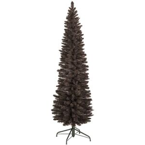 Snow Time - Slim Black Pencil - 8ft - Christmas Tree Snow Time - Slim Black Pencil - 8ft - Christmas Tree