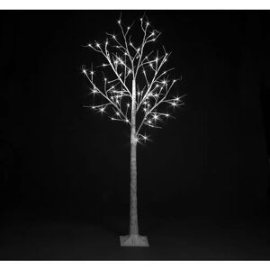 Snow Time 1.8m Birch Tree - Christmas Outdoor Tree with 80 Ice White LEDs Snow Time 1.8m Birch Tree - Christmas Outdoor Tree with 80 Ice White LEDs