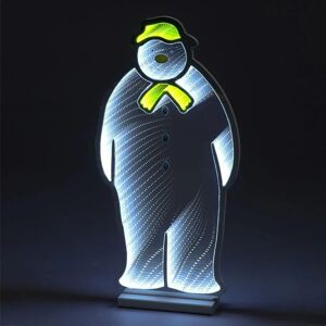 Snowtime 60cm Infinity Led Colourful Christmas Snowman - Christmas Decoration Snowtime 60cm Infinity Led Colourful Christmas Snowman - Christmas Decoration