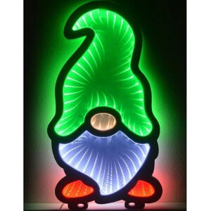 Snowtime 40cm Infinity Led Colourful Christmas Gonk - Christmas Gonk Snowtime 40cm Infinity Led Colourful Christmas Gonk - Christmas Gonk