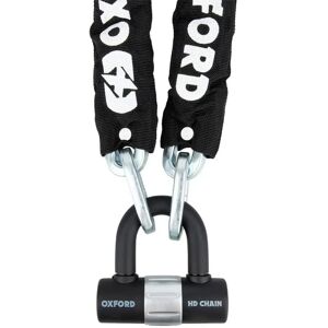 Oxford Heavy Duty Chain Lock - 2m - Black - Motorcycle Security Oxford Heavy Duty Chain Lock - 2m - Black - Motorcycle Security