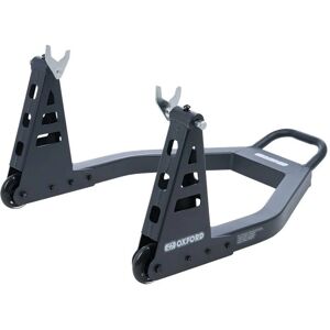 Baksupport Oxford Zero-G Lite - Svart - Lett aluminiums konstruksjon - Stabil - Motorsykkeltilbehør - 300kg kapasitet Baksupport Oxford Zero-G Lite - Svart - Lett aluminiums konstruksjon - Stabil - Motorsykkeltilbehør - 300kg kapasitet