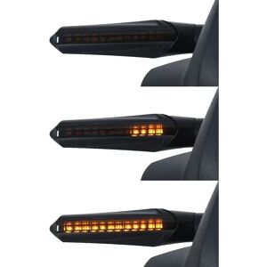 Indicatori LED Oxford Nightrider - Nero - 85x20x25mm Indicatori LED Oxford Nightrider - Nero - 85x20x25mm