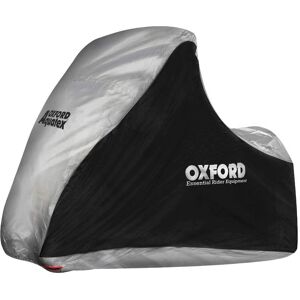 Oxford Aquatex MP3/3 Wheeler - Nero/Argento - Coprimoto Oxford Aquatex MP3/3 Wheeler - Nero/Argento - Coprimoto